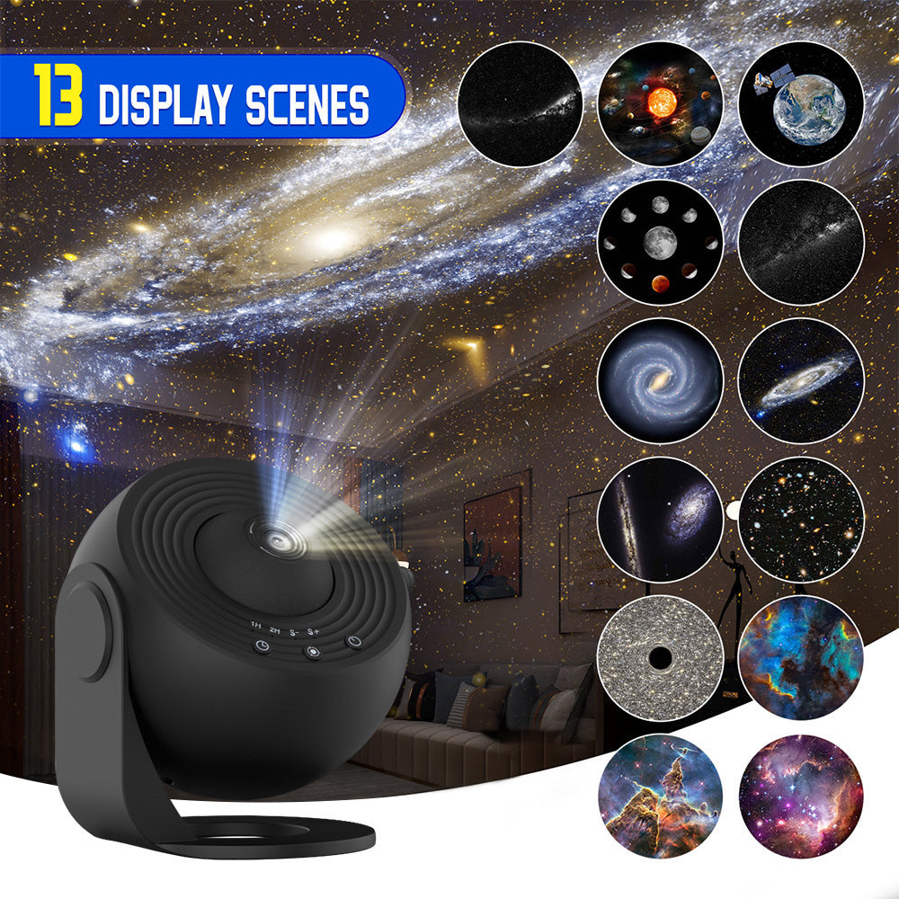 13-in-1 planetarium galaxy night projector