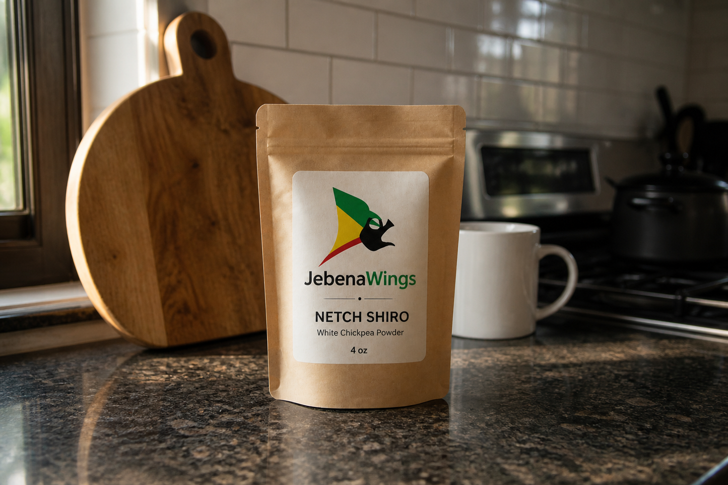 JebenaWings Netch Shiro in a real kitchen