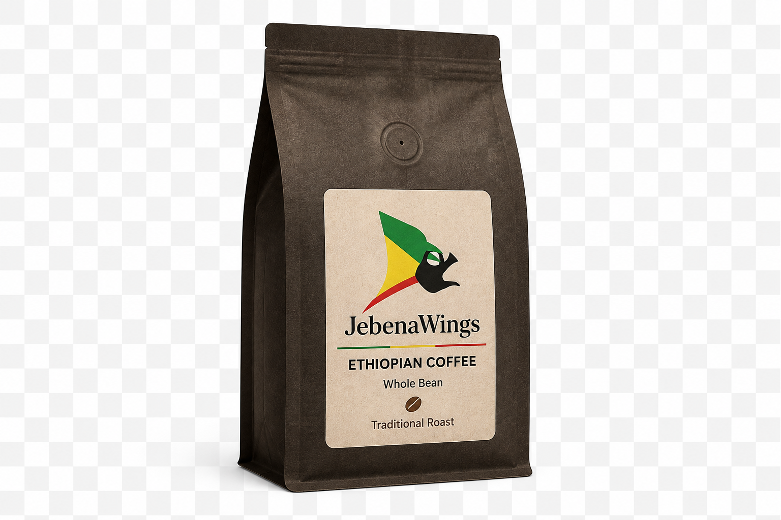 Jebena Wings Ethiopian Coffee Whole Bean