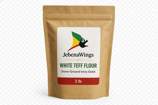 Jebena Wings White Teff Flour Stone-Ground
